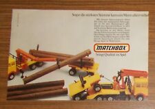 Seltene werbung matchbox gebraucht kaufen  Legden