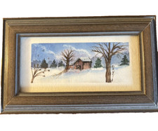 Miniature watercolor barn for sale  The Villages