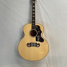 Guitarra acústica EUA J200 cor madeira topo de abeto sólido com EQ301 frete grátis rápido comprar usado  Enviando para Brazil