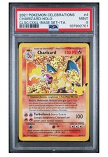 Pokemon charizard psa usato  Roma