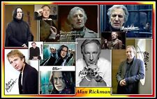 Alan rickman signed for sale  WHITLEY BAY