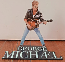 GEORGE MICHAEL FAITH - 22 cm FIGURA DE MADEIRA placa de fibra vinil/enredo - Argentina comprar usado  Enviando para Brazil