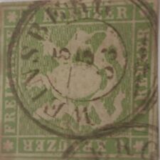 Używany, sprzedam znaczek z Wirtembergia 1857 rok na sprzedaż  PL