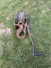 Manual hand ratchet for sale  WELSHPOOL