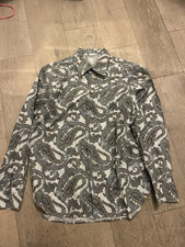 Brioni paisley shirt for sale  GUILDFORD
