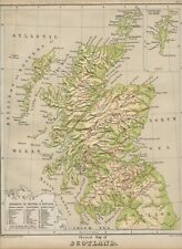 Karte schottland 1879 gebraucht kaufen  Fürth