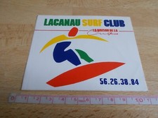 Autocollant lacanau surf d'occasion  Toulon-
