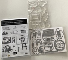 Freude kreieren stempelset gebraucht kaufen  Neusäß
