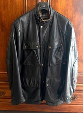 Belstaff black leather d'occasion  Expédié en Belgium