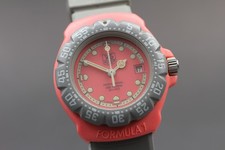 Vintage Tag Heuer Formula 1 Professional 360.508 Rosa Cinza Qz 28mm Relógio Unissex, usado comprar usado  Enviando para Brazil