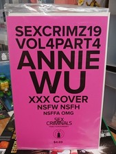 Capa Sex Criminals #19 Annie Wu XXX! Polybagged! comprar usado  Enviando para Brazil