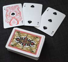 Shakespearean playing cards for sale  ASHFORD