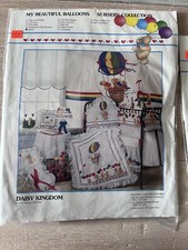Vtg 1987 Daisy Kingdom My Beautiful Balloons Teddy Bear Crib Mobile Kit CHOICE comprar usado  Enviando para Brazil