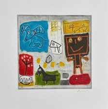 Usado, Asveri Gianfranco - Abracadabra 3 - foglio 60x60 - incisione materica su carta comprar usado  Enviando para Brazil