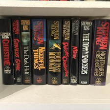 Stephen King Hardcover Fiction Lot - 9 Books, usado comprar usado  Enviando para Brazil