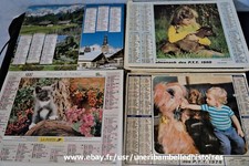 Lot almanachs calendriers d'occasion  Beuzeville