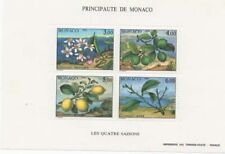 Monaco feuillet timbres d'occasion  Menton