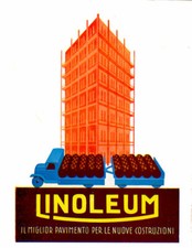 Società del linoleum usato  Italia