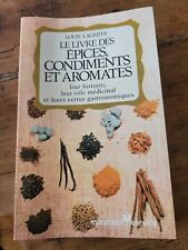 Livre épices condiments d'occasion  Audenge
