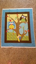 Serigrafia coruja para cobertor de bebê por Spring Creative Products.45"x36" comprar usado  Enviando para Brazil