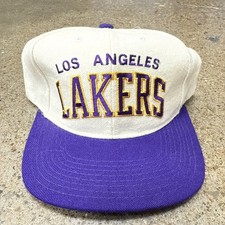 Usado, Chapéu Snapback Vintage Los Angeles Lakers Starter Arch Lã Dois Tons Muito Limpo comprar usado  Enviando para Brazil