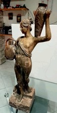 Scultura antica terracotta usato  Catania
