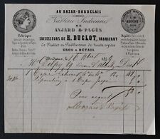 Invoice bordeaux 1859 d'occasion  Expédié en Belgium