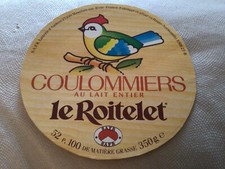 Etiquette fromage coulommiers d'occasion  Avignon