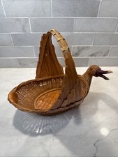 Vintage woven wicker for sale  Raleigh
