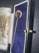9ct gold horseshoe for sale  VENTNOR