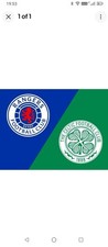 Rangers celtic 2025 for sale  DUNBAR