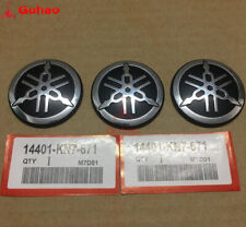 3 peças tanque de combustível prata emblema 3D logotipo emblema emblema emblema para Yamaha Racing MT09 R1 R3 R6 comprar usado  Enviando para Brazil
