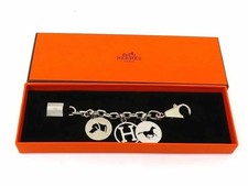 Hermes breloque silver d'occasion  Expédié en Belgium