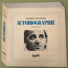 Charles aznavour autobiographi d'occasion  La Seyne-sur-Mer