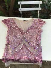 Paillettes roses antik d'occasion  Paris XIII