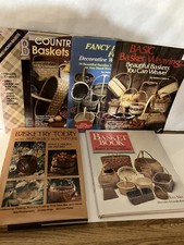 Lot of Basketry Books 2 hardcover 4 softcover Basketry Today, Basket Book, Basic comprar usado  Enviando para Brazil
