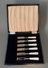Vintage silver knives for sale  Duncan