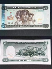 Eritree billet nafka d'occasion  Venelles