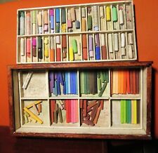 Boîte crayons pastel d'occasion  France