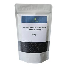 Organic dried elderberries for sale  CHELTENHAM