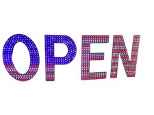 Led open signs for sale  Denton