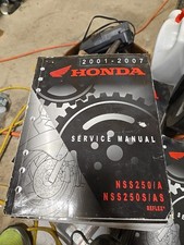 2001-2007 HONDA NHX110 ELITE SCOOTER FABRICANTE DE EQUIPAMENTO ORIGINAL MANUAL DE SERVIÇO DE FÁBRICA  comprar usado  Enviando para Brazil