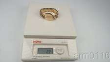 PULSEIRA MASCULINA VINTAGE KREISLER CHEIA DE OURO SUCATA 22 GRAMAS comprar usado  Enviando para Brazil