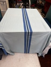 Usado, Toalha de mesa vintage grande toalha de terry 62 x 104 azul piquenique retrô comprar usado  Enviando para Brazil