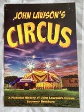 Circus programme john for sale  LOUGHBOROUGH