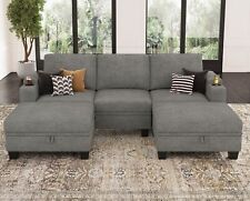 Chenille modular sectional for sale  Swedesboro