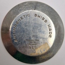 FONDO LUNETA TAPA VINTAGE 912 34.3mm EXT. 31.3MM INTER. (46) comprar usado  Enviando para Brazil