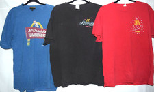 Mcdonald shirts size for sale  Bishop