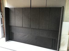 Superking winged headboard for sale  BRADFORD