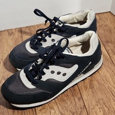 Tênis de corrida Saucony Courageous azul escuro masculino tamanho 11 EUA Clean Premium, usado comprar usado  Enviando para Brazil